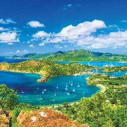 Die Insel Antigua oder die Insel Wadadli